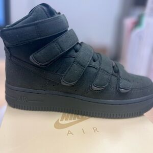 Nike Kids Black High-Top Sneakers